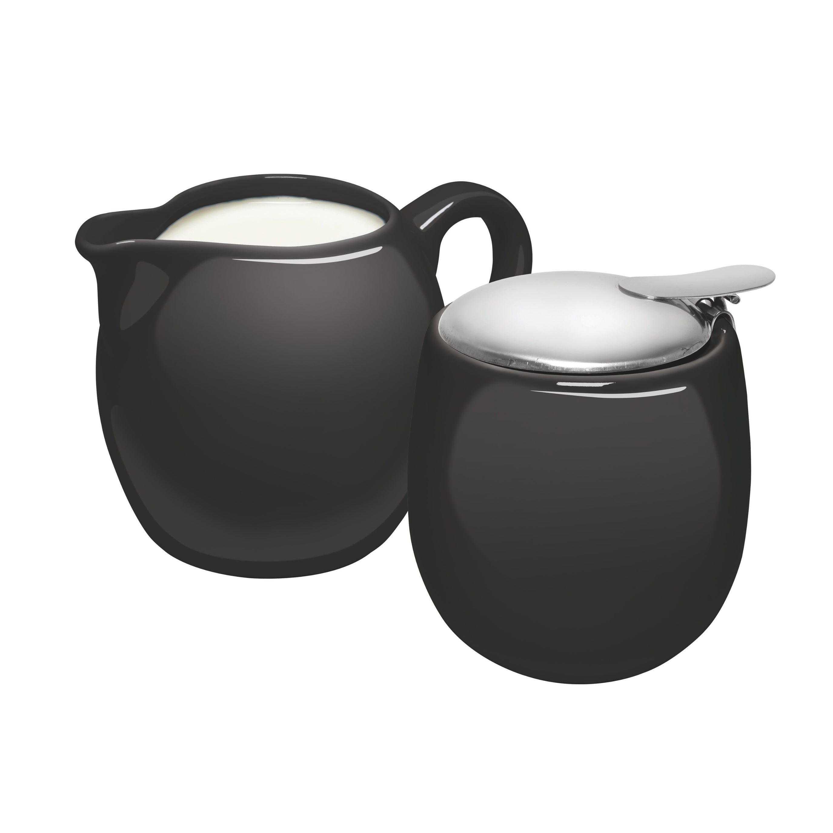 Avanti Camelia Milk & Sugar Set - Black