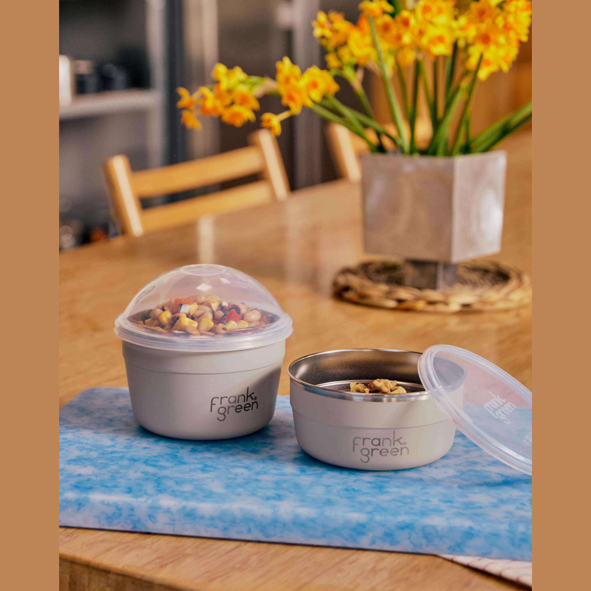 frank green Duo Pack To Go Bowl - Moon Dust