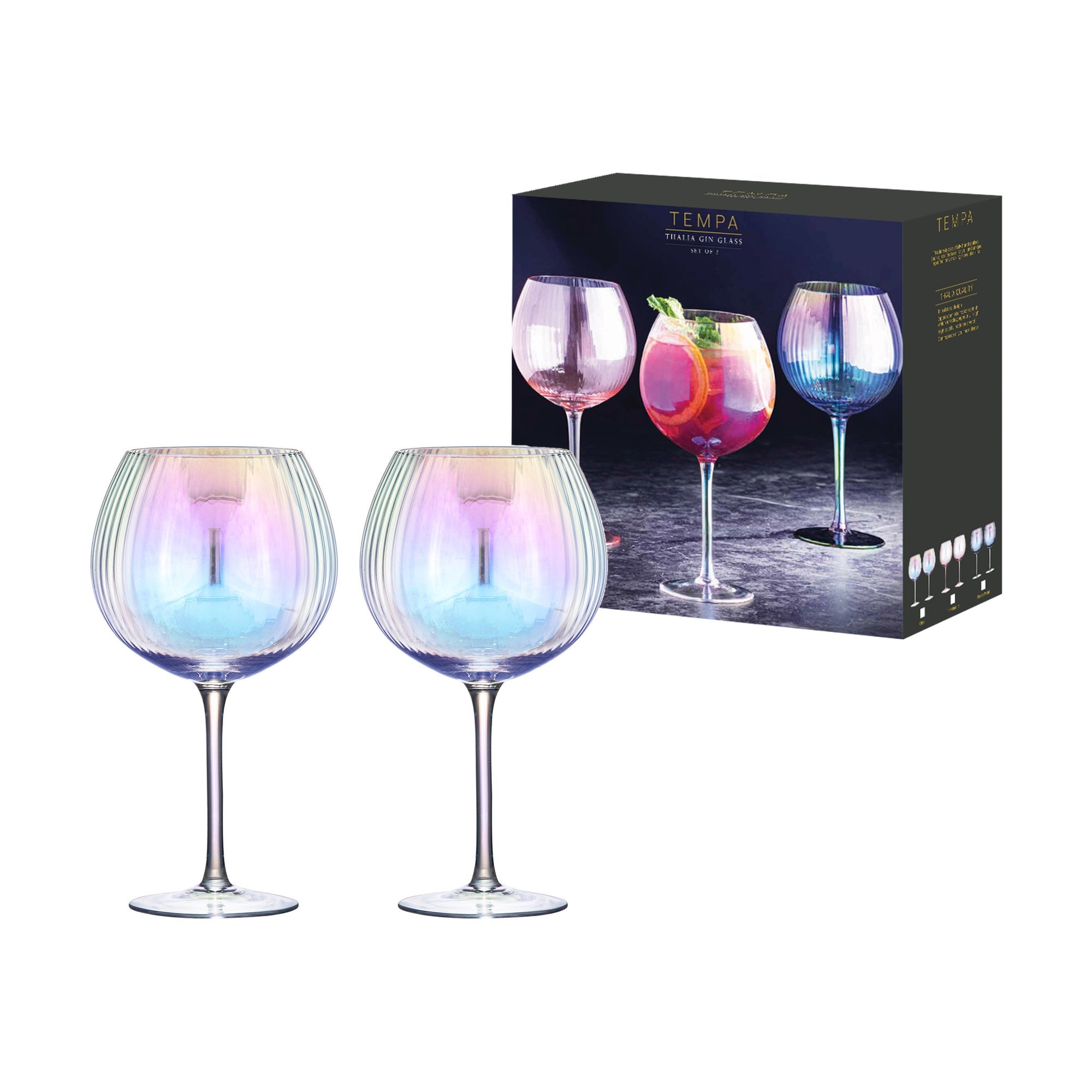 Tempa Thalia Opal 2pk Gin Glass