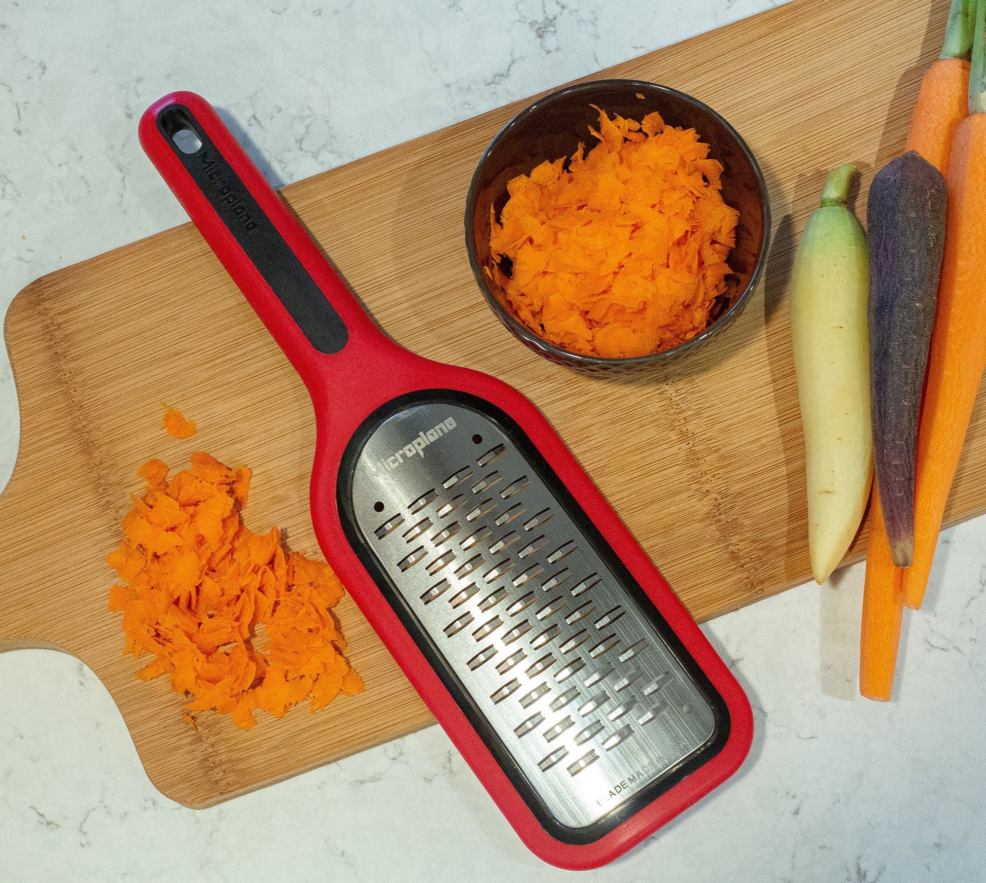Microplane Select Series Medium Ribbon Grater - Red