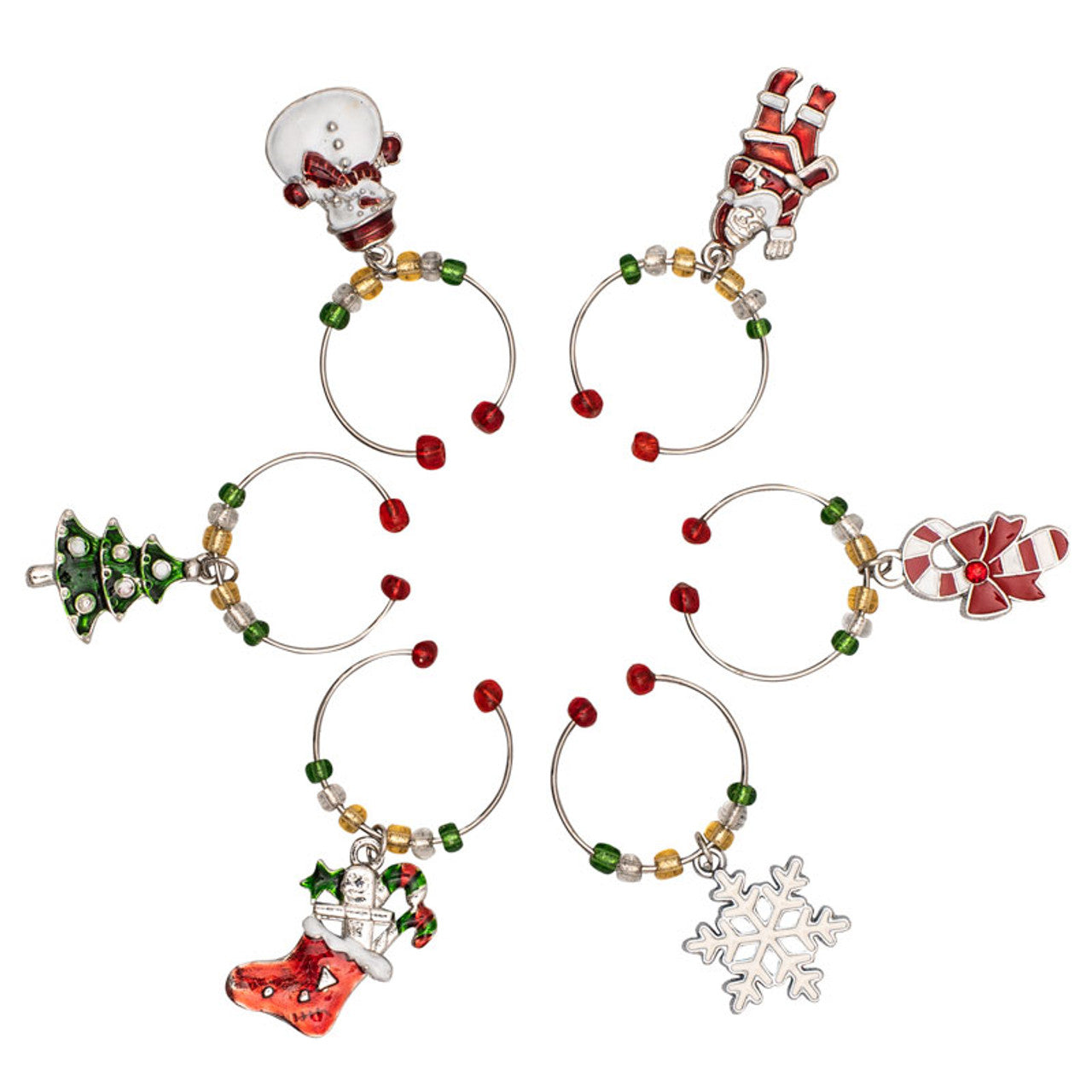Avanti  Wine Charms - xmas