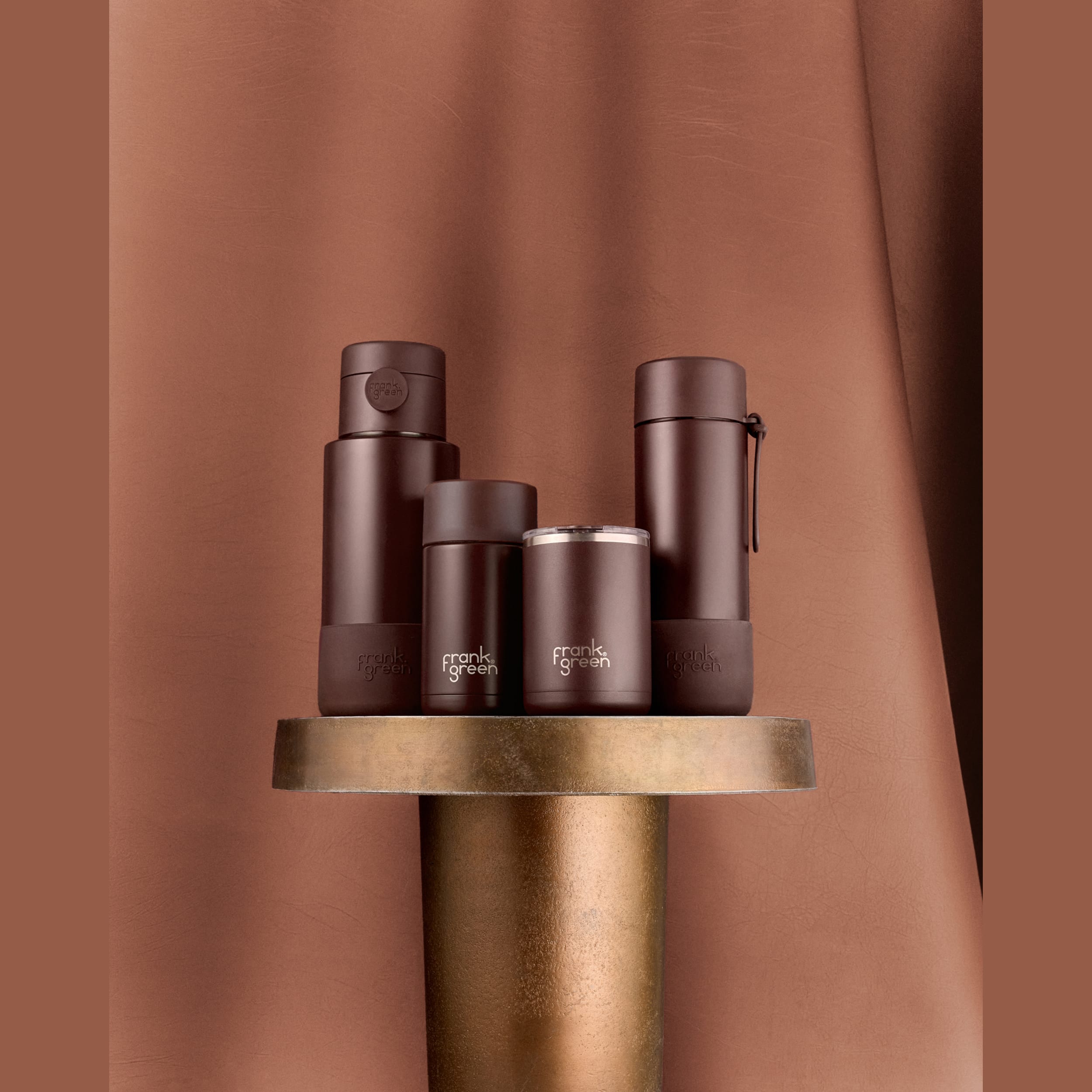 frank green Grip & Sip Lid - Chocolate