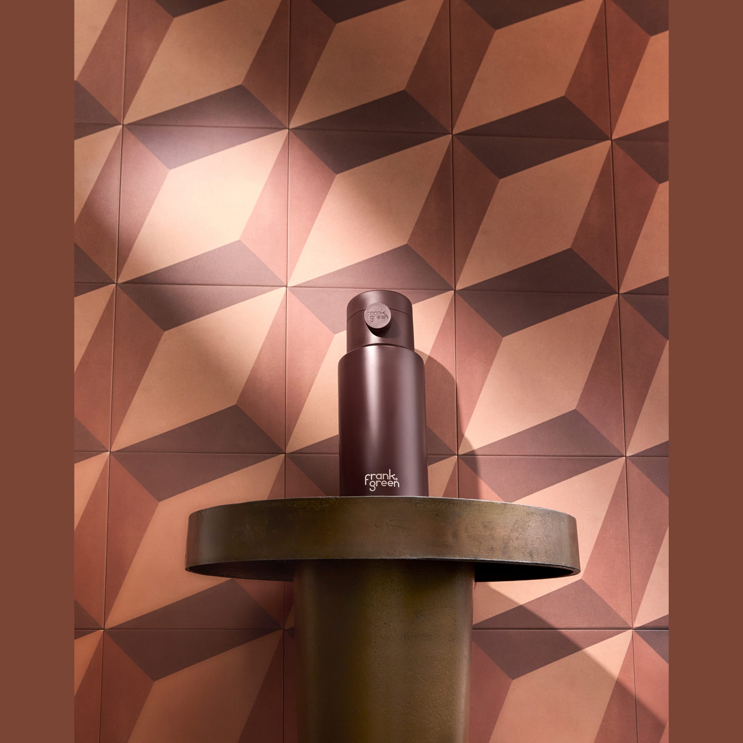 frank green Grip & Sip Lid - Chocolate