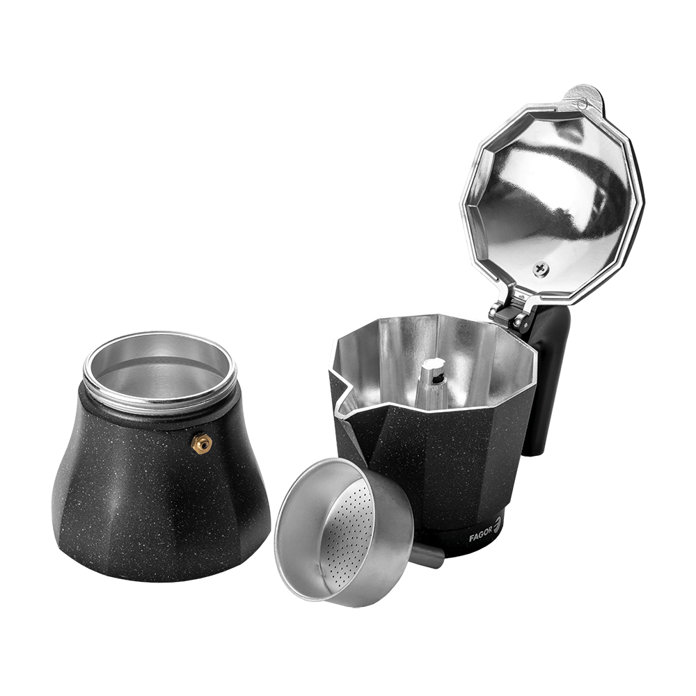 Fagor "Tiramisu" 6 Cup Aluminium Espresso Maker