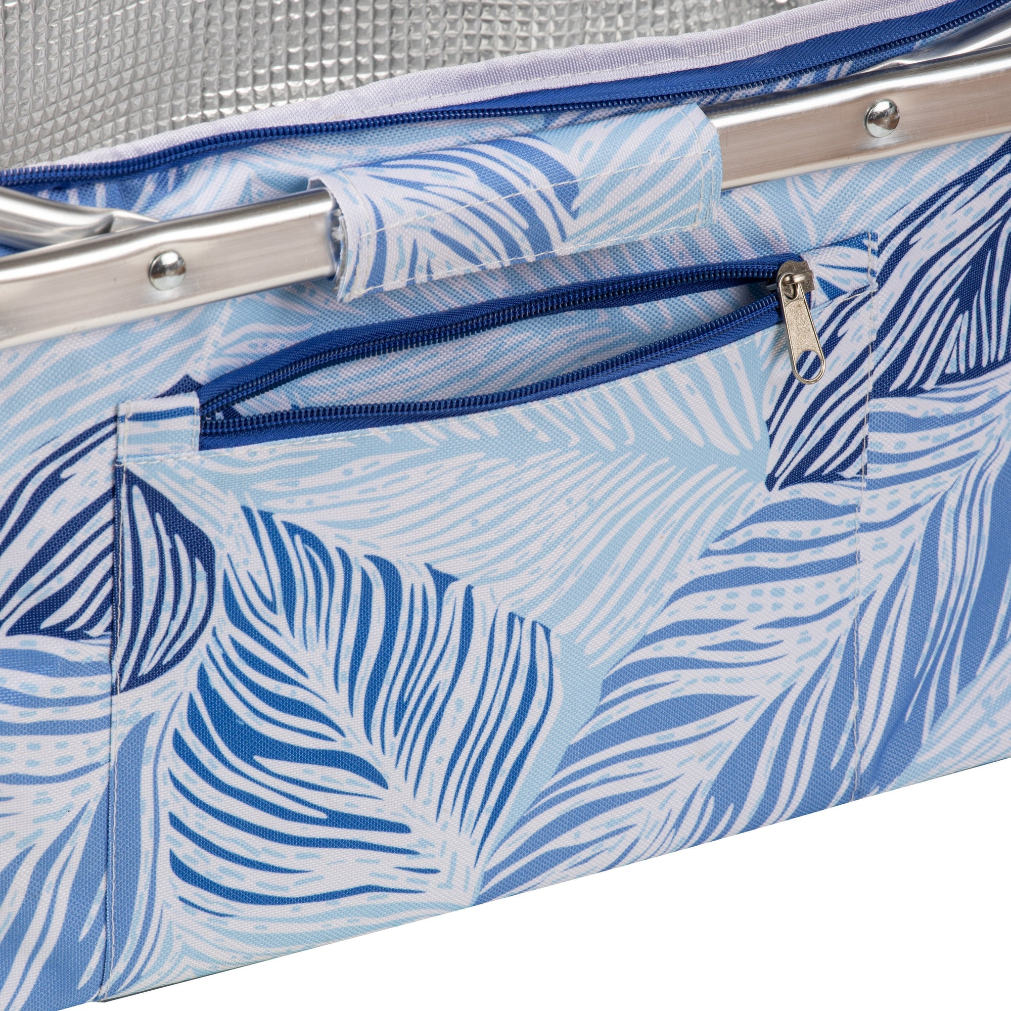 Porta by Ladelle Oceana Coastal Palm Picnic Basket
