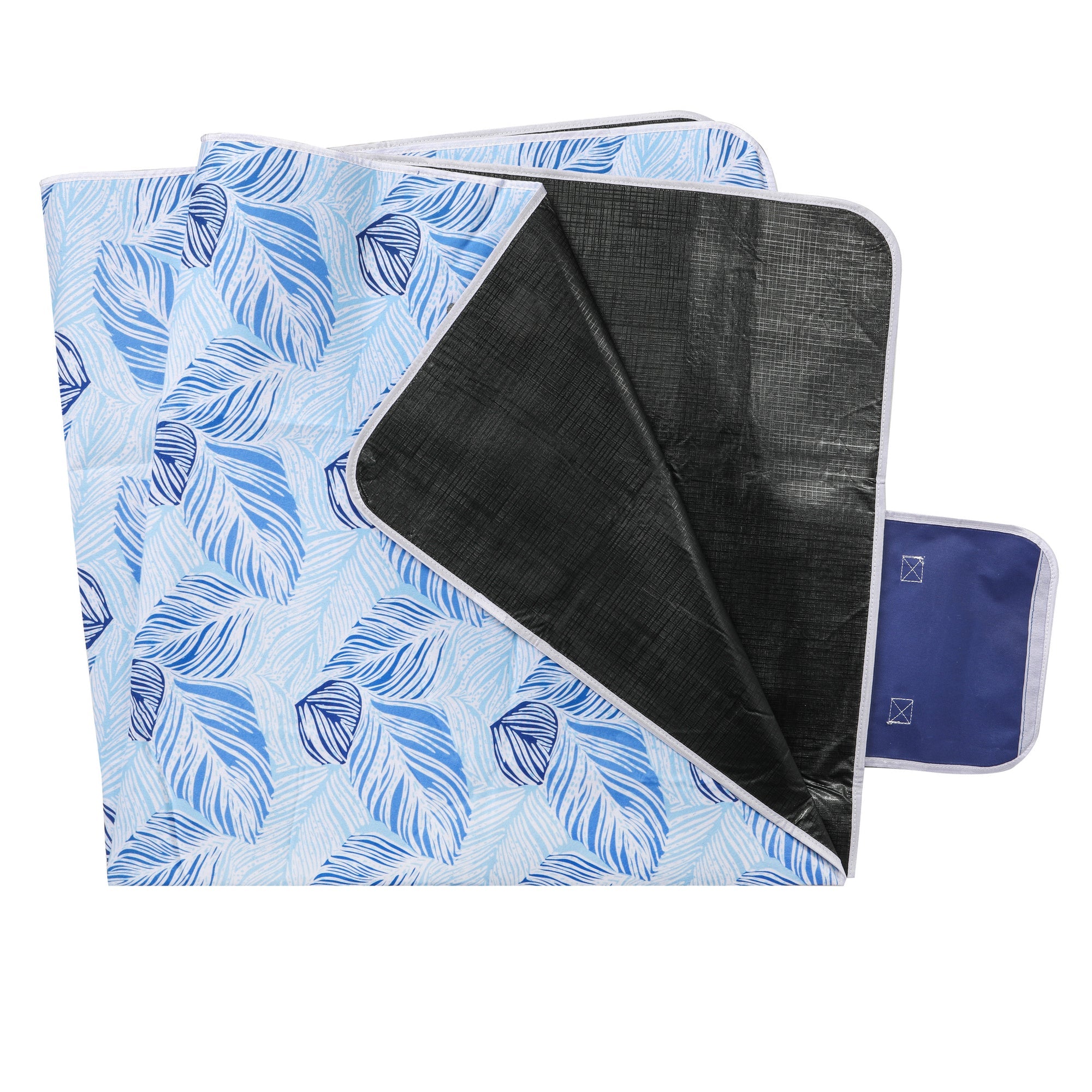 Porta by Ladelle Oceana Coastal Palm Picnic Blanket
