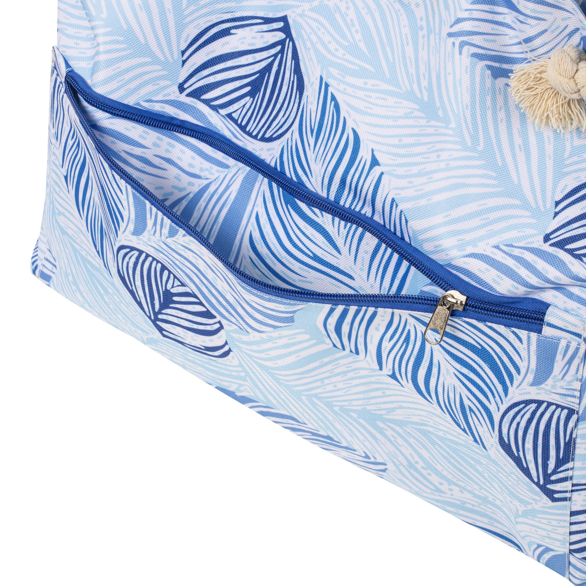 Porta by Ladelle Oceana Coastal Palm Picnic Bag