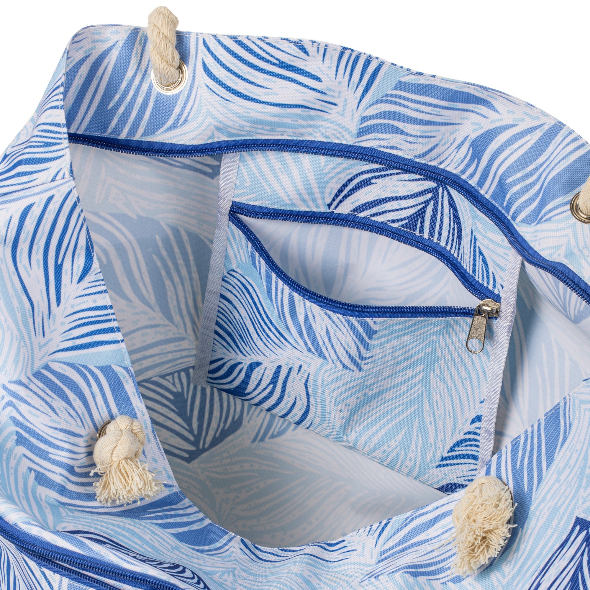 Porta by Ladelle Oceana Coastal Palm Picnic Bag