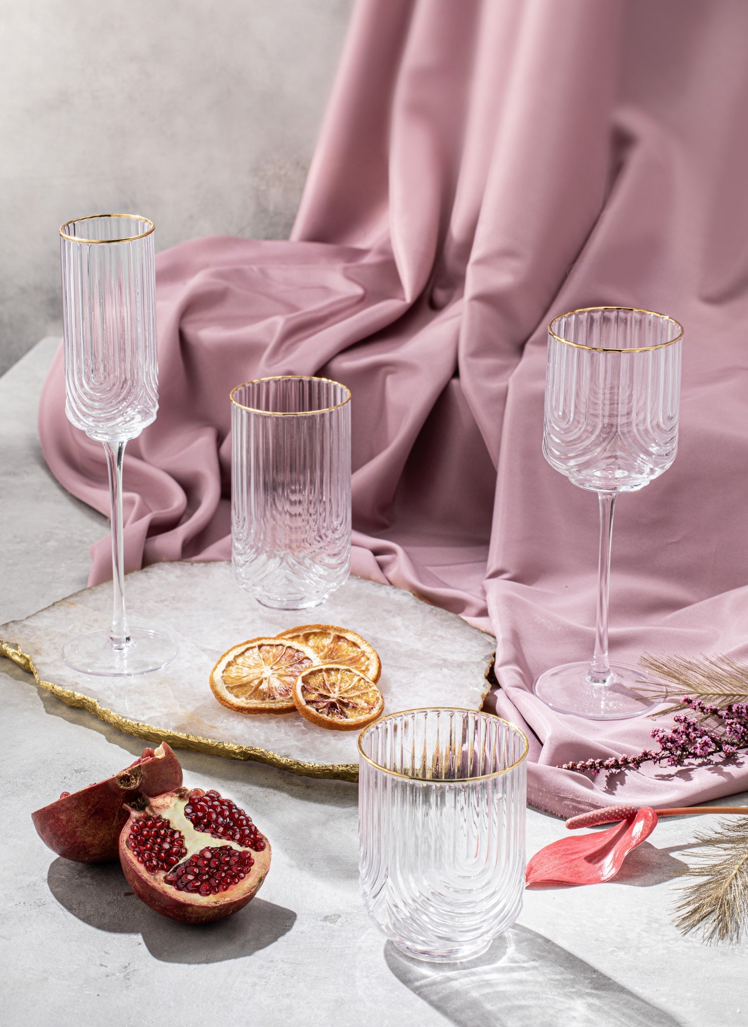 Tempa Florence Clear 2pk Lowball Tumbler