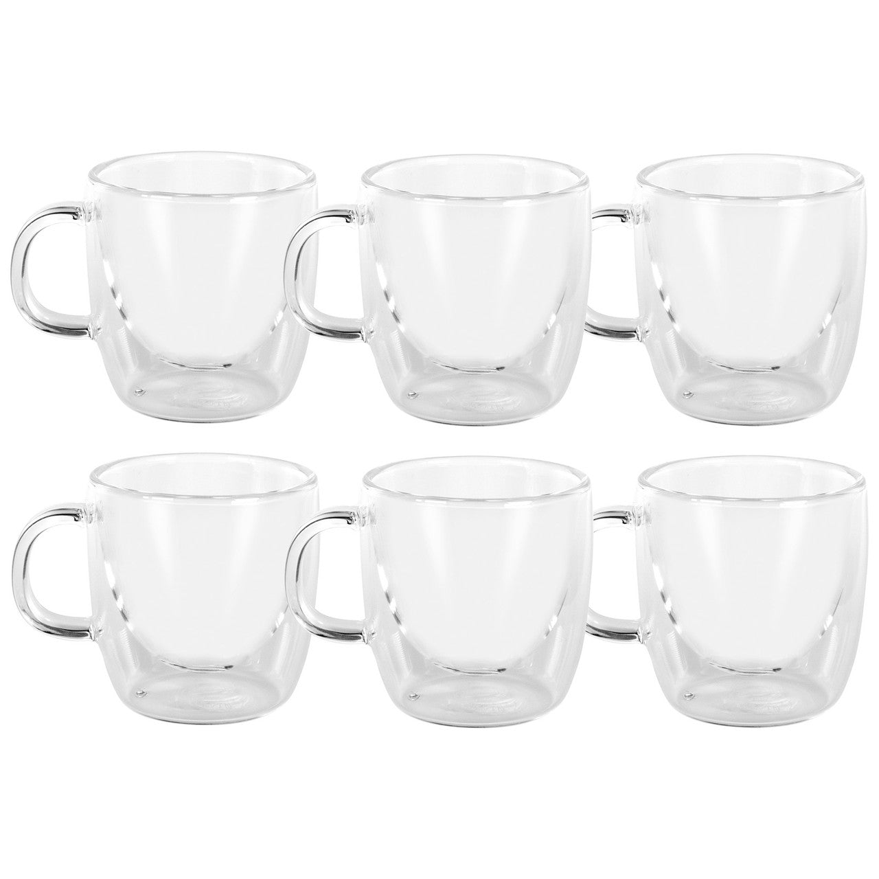Avanti  Caffe Manico Double Wall Glasses Set of 6 - 250ml