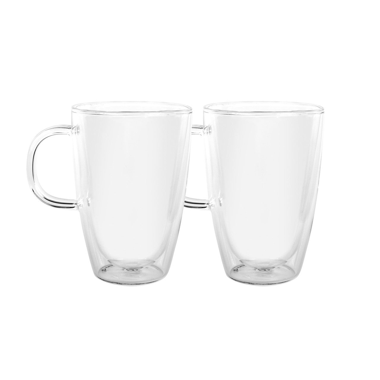 Avanti  Caffe Manico Double Wall Glasses Set of 2 - 350ml