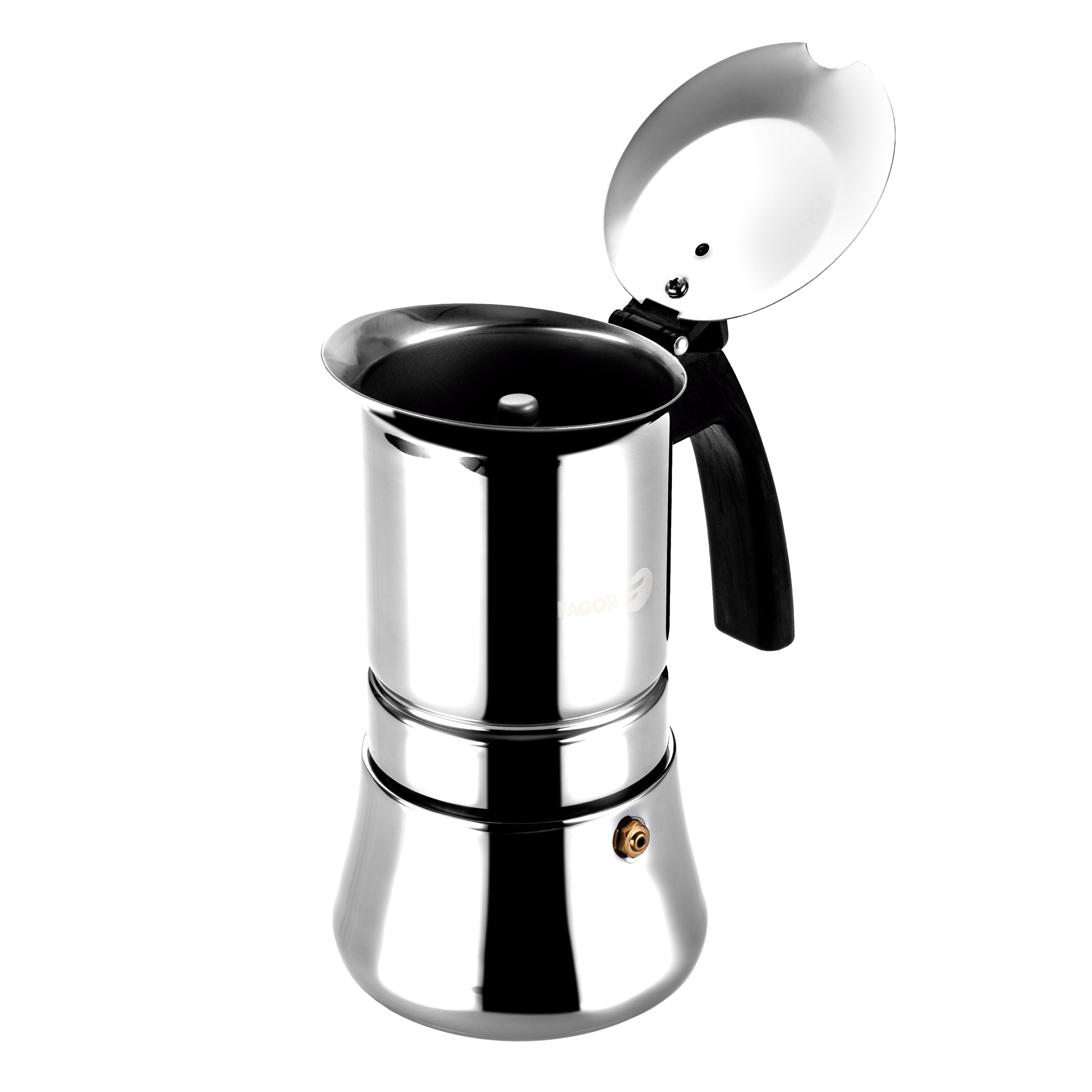 Fagor "Etnica" 6 Cup S/s Espresso Maker
