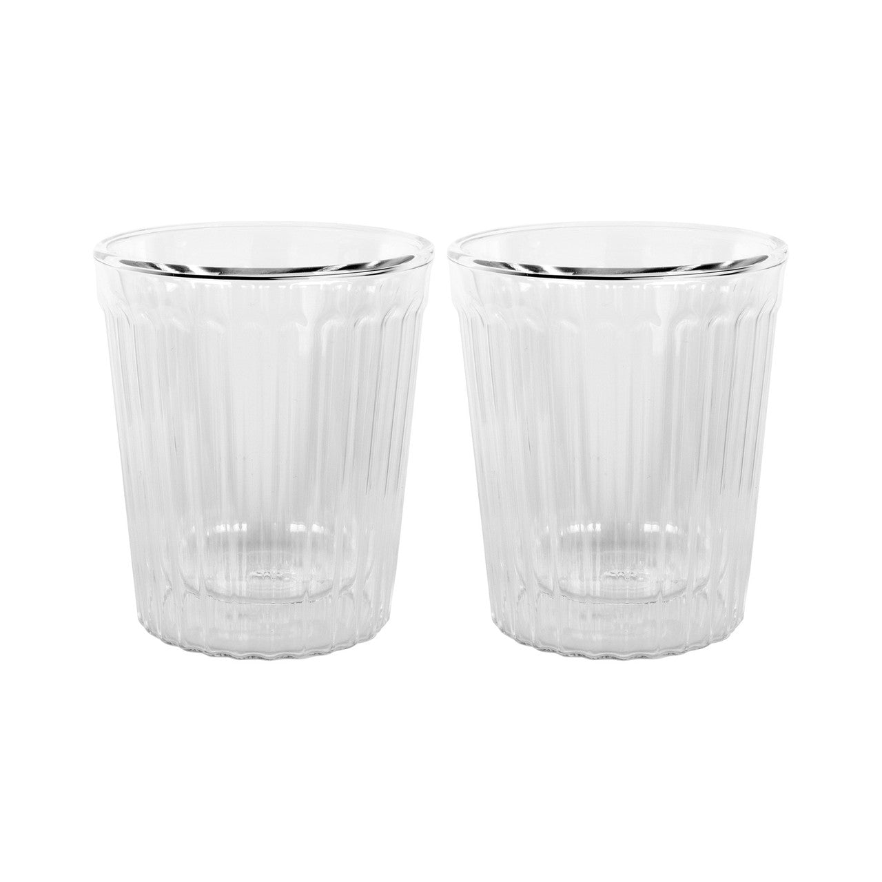 Avanti  Rigato Double Wall Glasses Set of 2 - 250ml