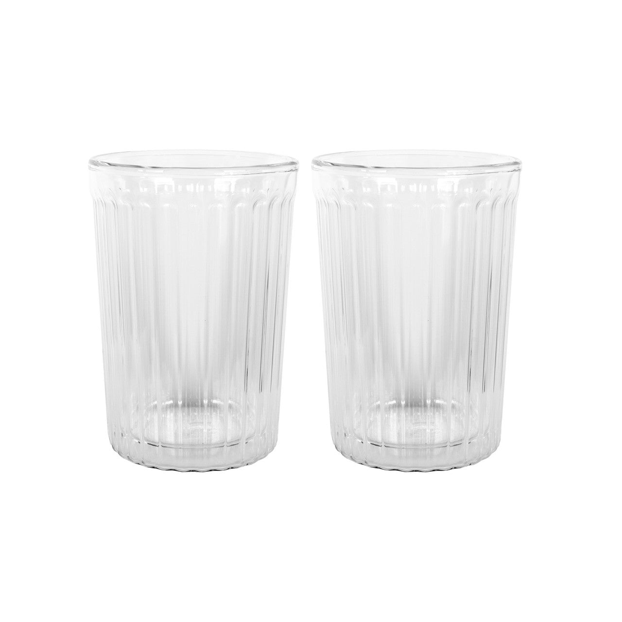 Avanti  Rigato Double Wall Glasses Set of 2 - 350ml
