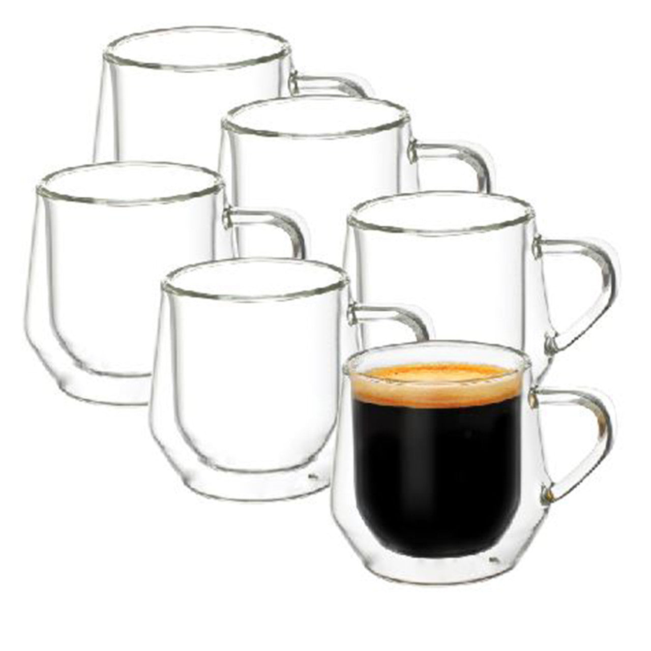 Avanti  Capri Double Wall Glass 250ml - Set of 6