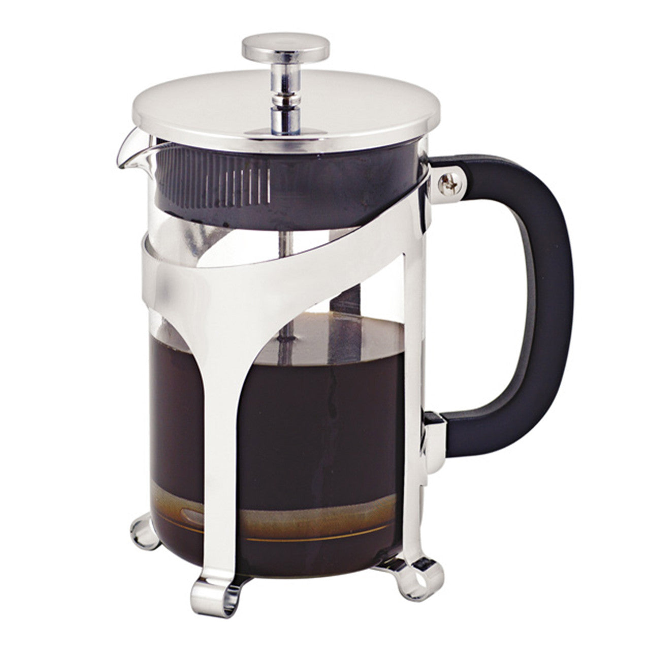 Avanti  Café Press Coffee Plunger - 750ml / 6 Cup - Boroscilicate Glass / Chrome