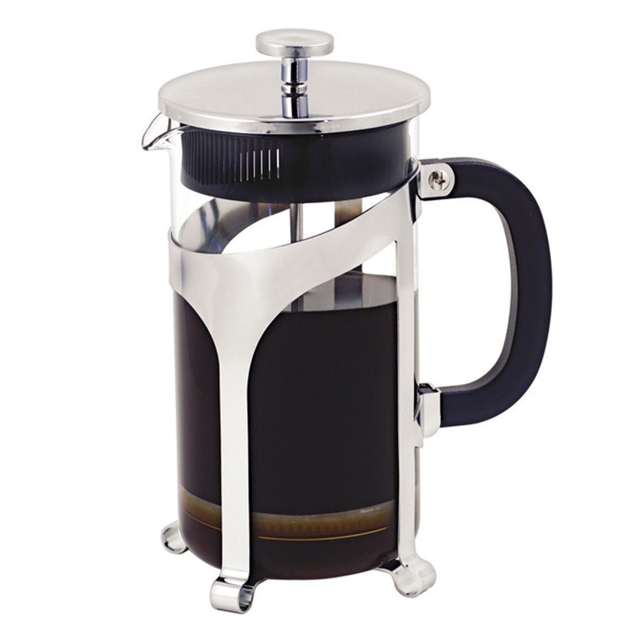 Avanti  Café Press Coffee Plunger - 1L / 8 Cup - Boroscilicate Glass / Chrome