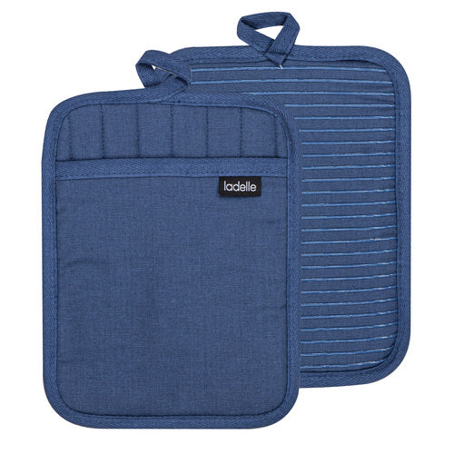 Ladelle Lennox Marine 2pk Pot Holder