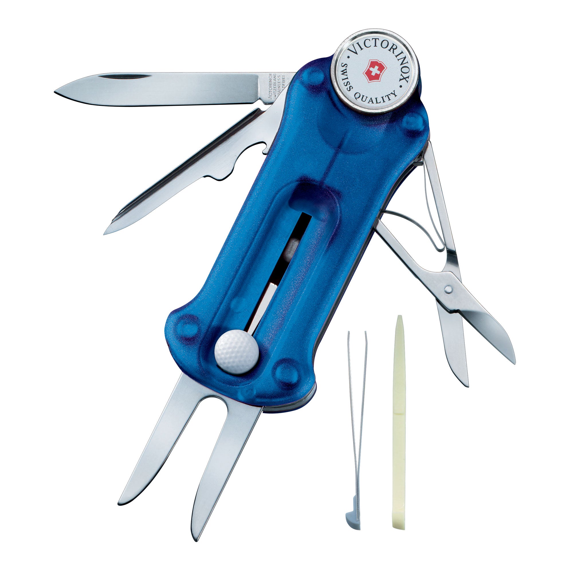 Victorinox Swiss Army Knife Golf Tool - Blue