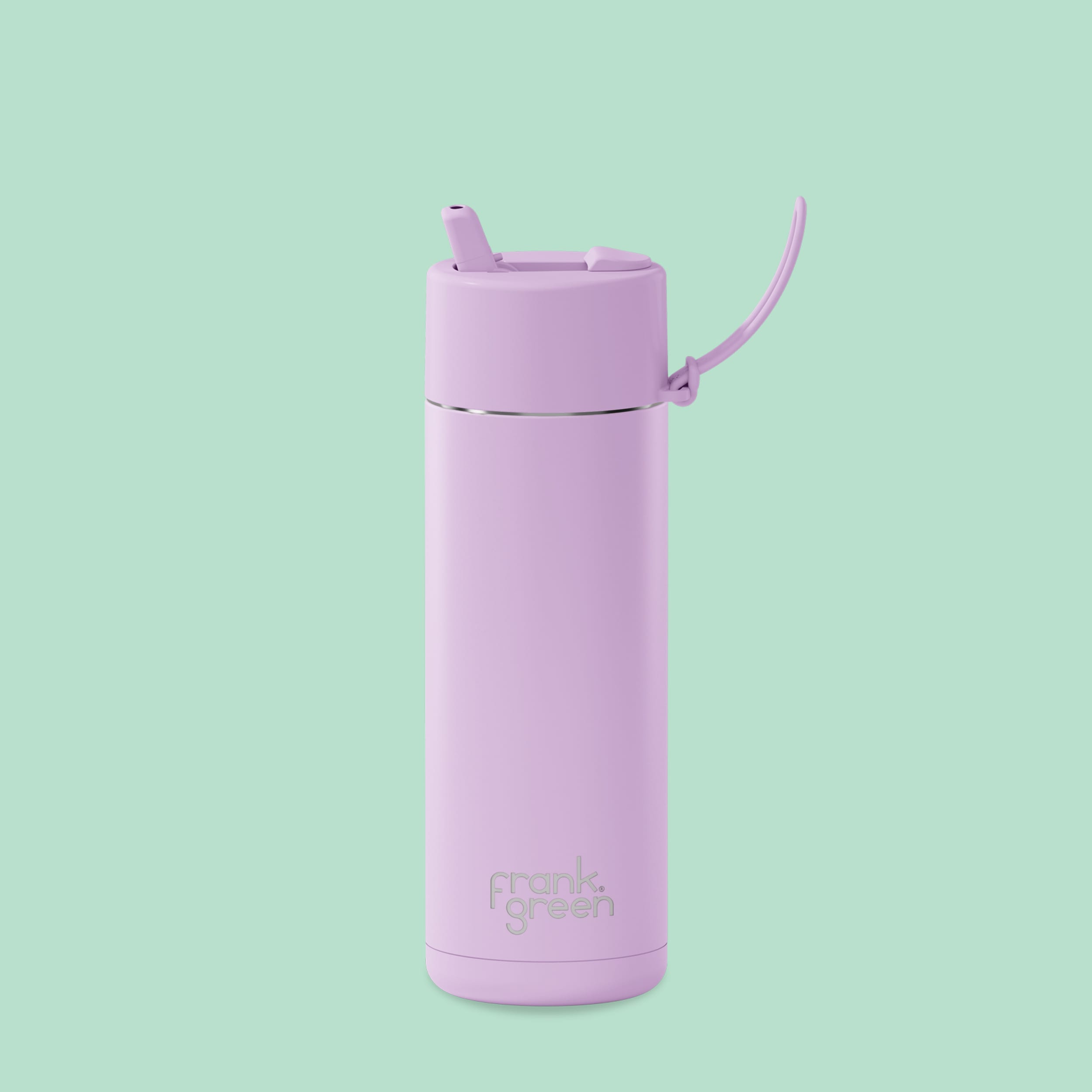 frank green 20oz Reusable Bottle with Flip Straw Lid - Lilac Haze
