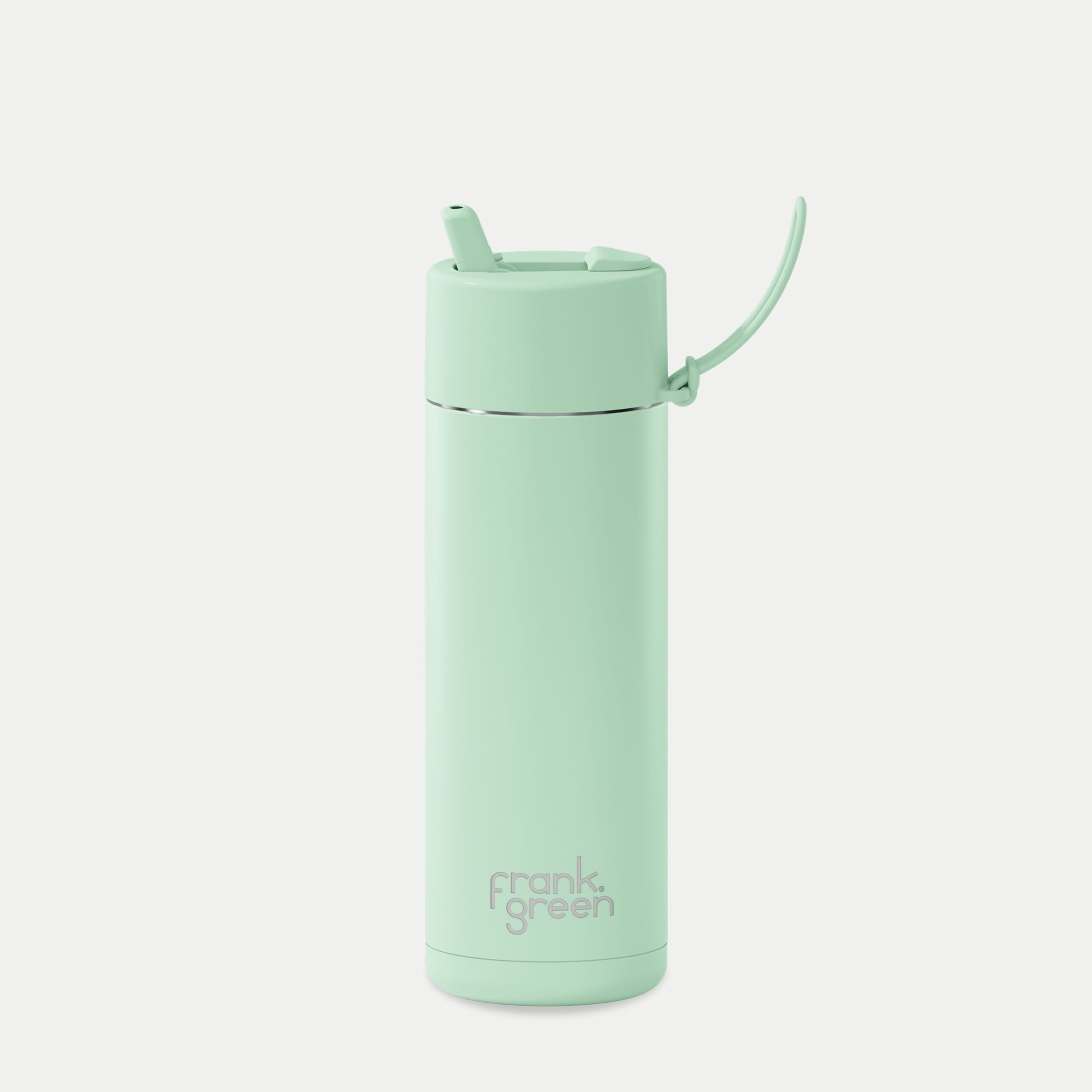 frank green 20oz Reusable Bottle with Flip Straw Lid - Mint Gelato