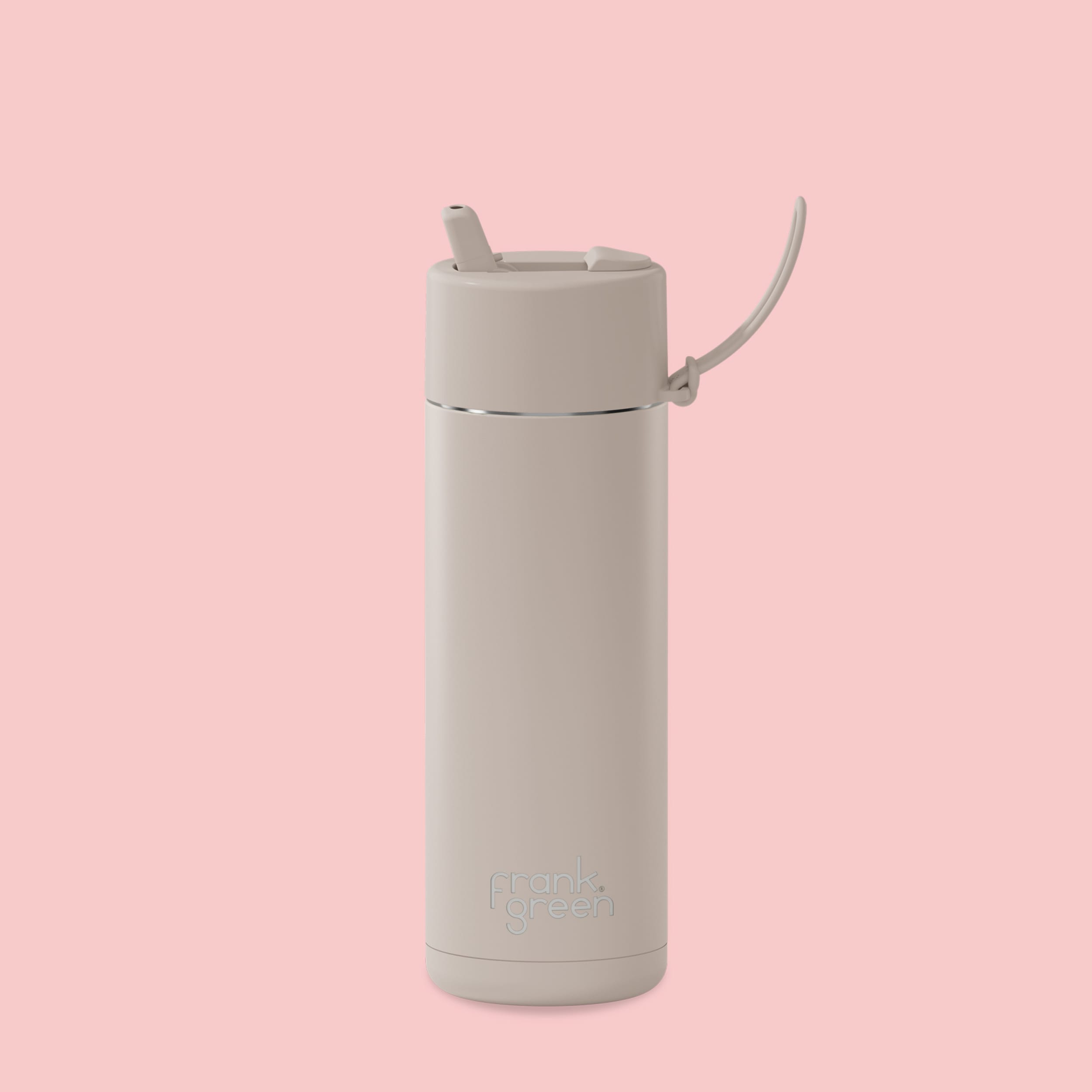 frank green 20oz Reusable Bottle with Flip Straw Lid - Moon Dust