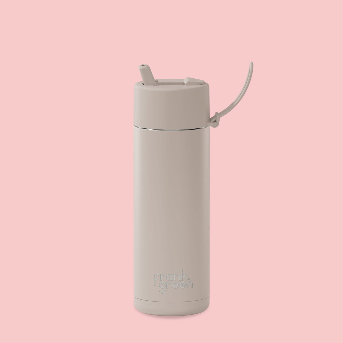 frank green 20oz Reusable Bottle with Flip Straw Lid - Moon Dust