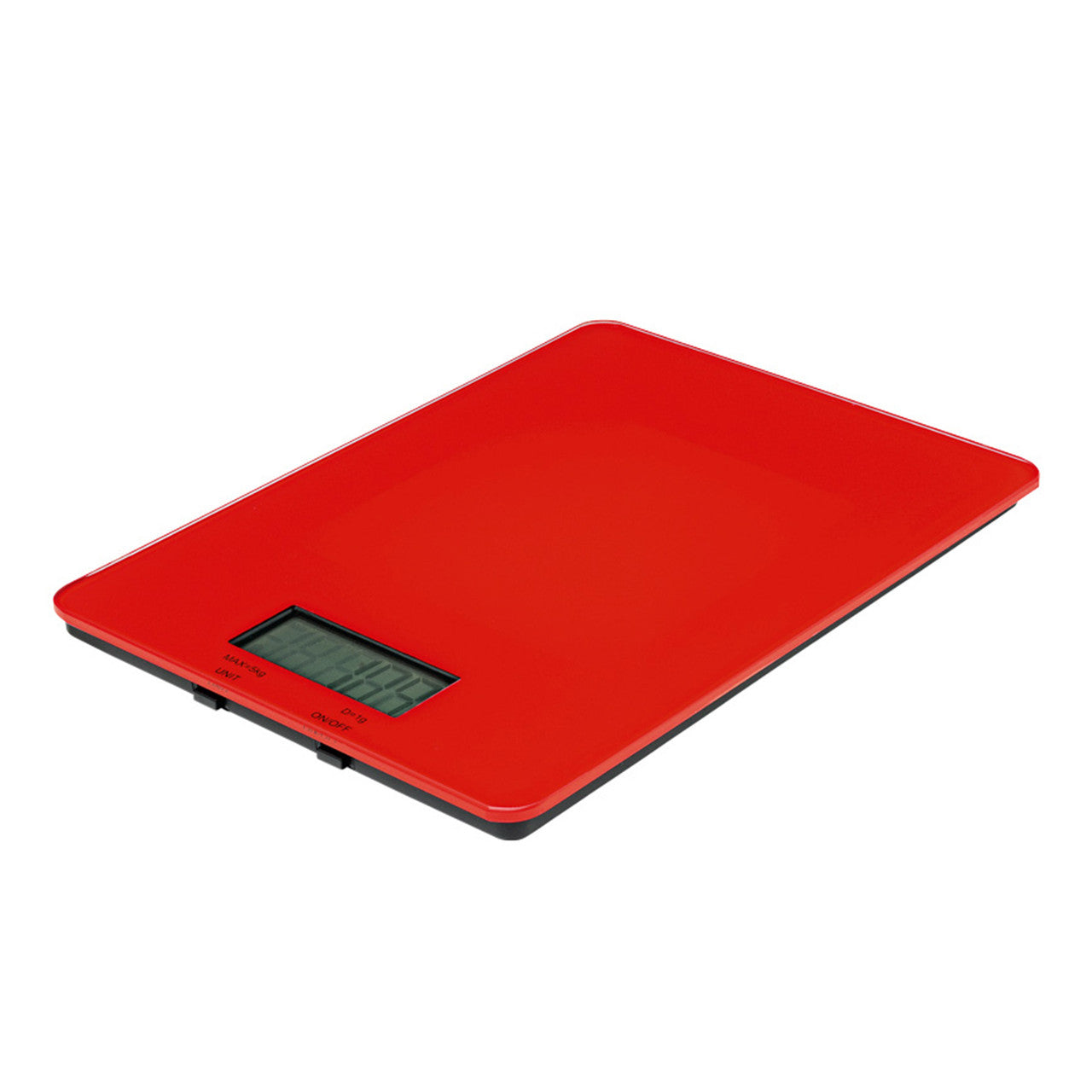 Avanti  Digital Kitchen Scales 5kg - Red