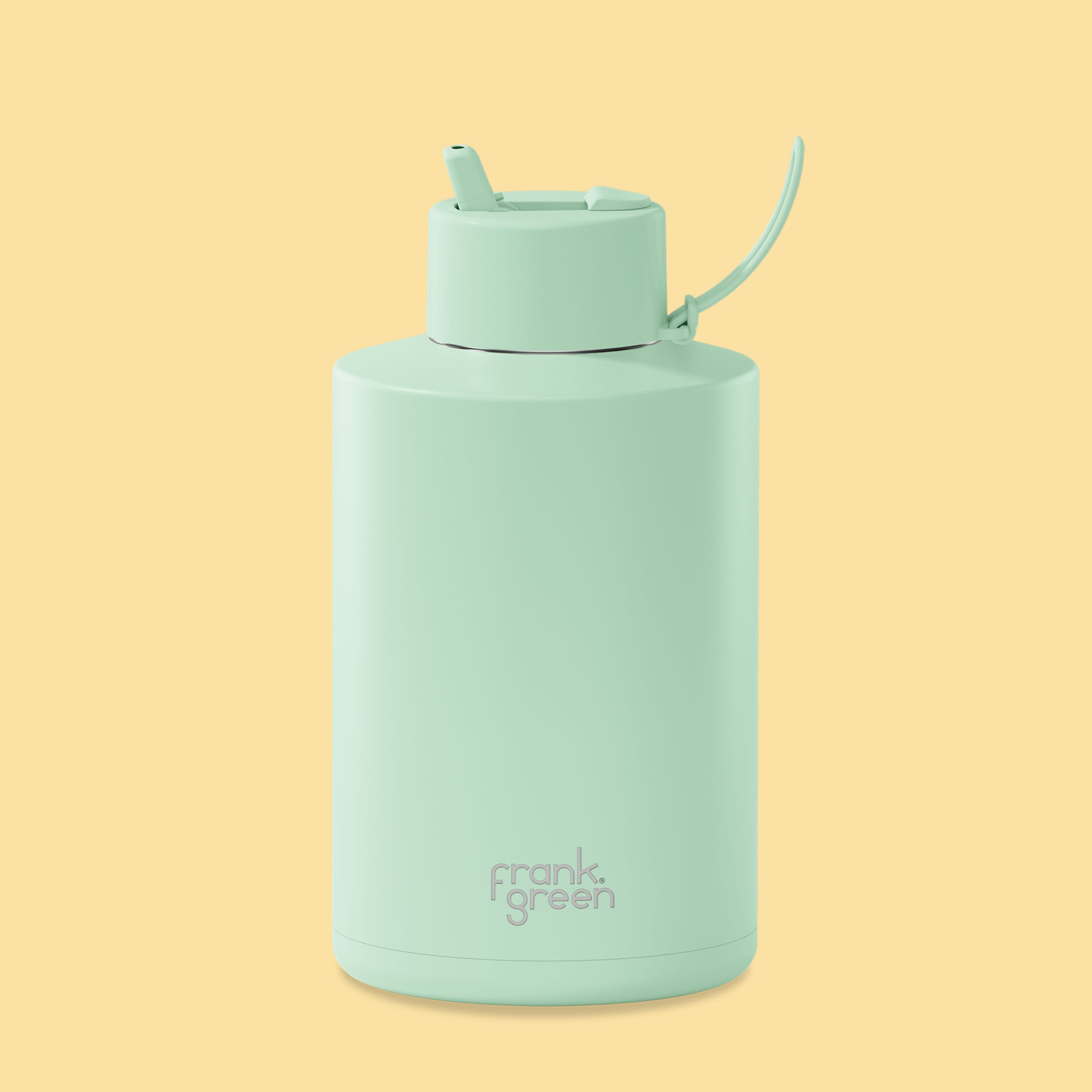 frank green 68oz Reusable Bottle with Flip Straw Lid - Mint Gelato
