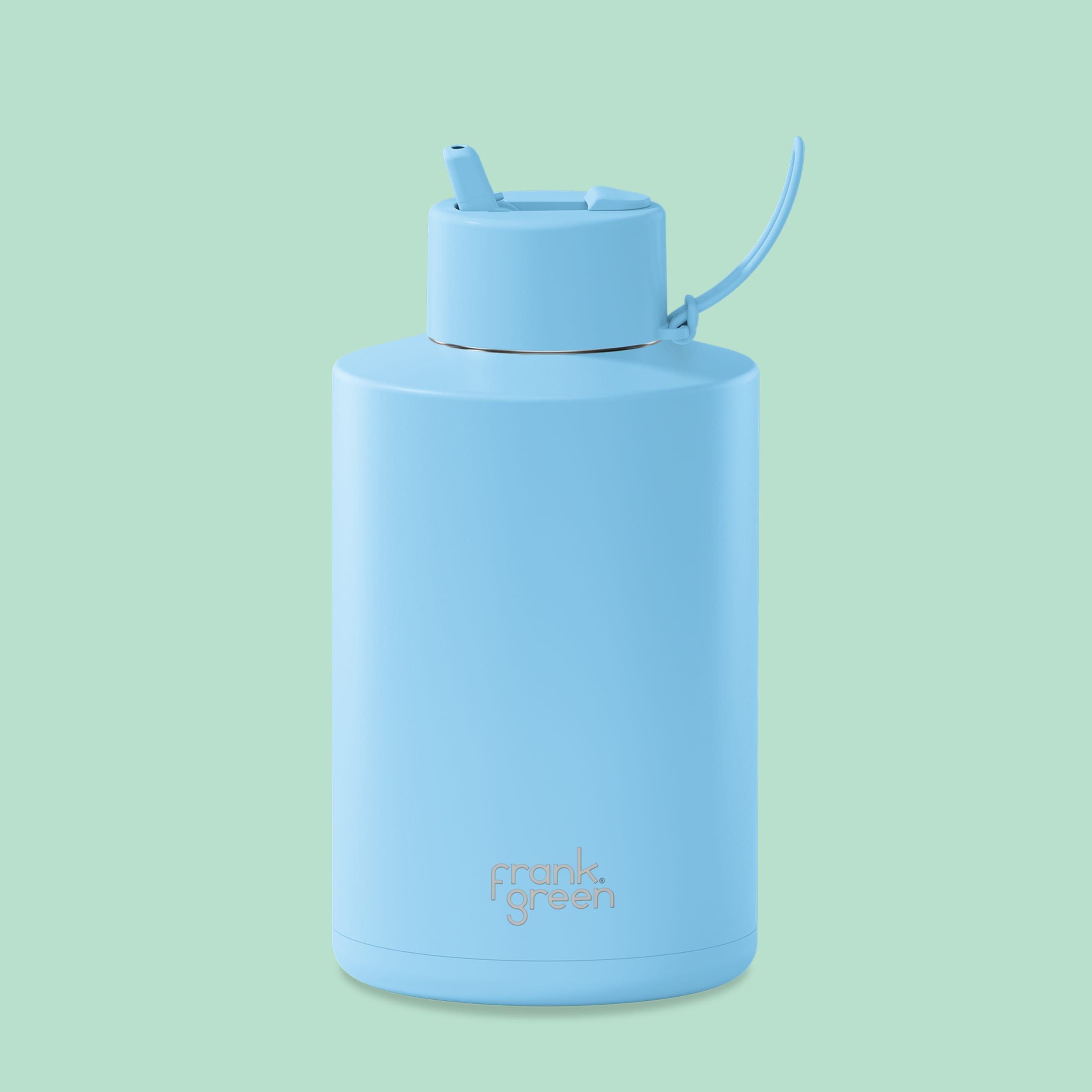 frank green 68oz Reusable Bottle with Flip Straw Lid - Sky Blue