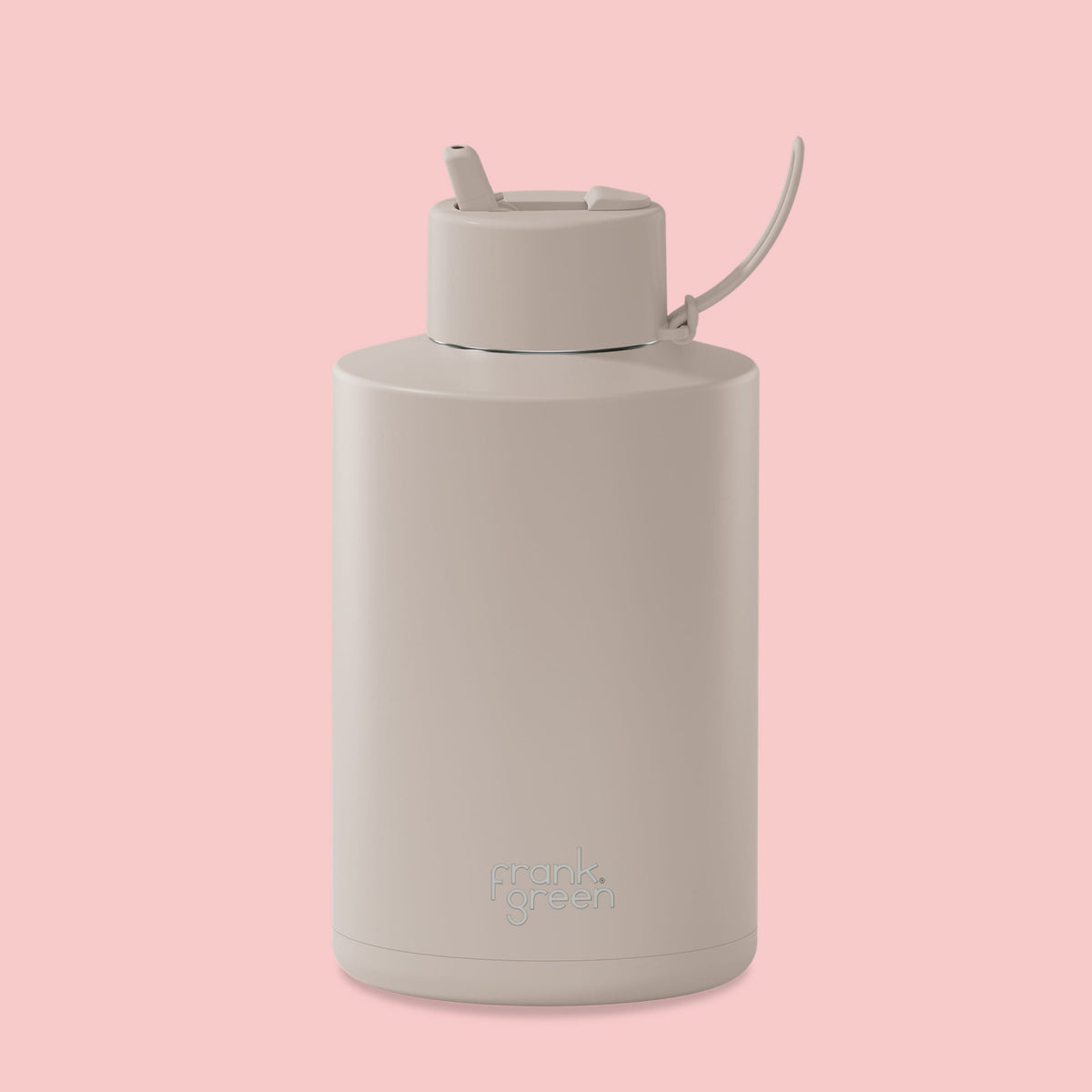 frank green 68oz Reusable Bottle with Flip Straw Lid - Moon Dust