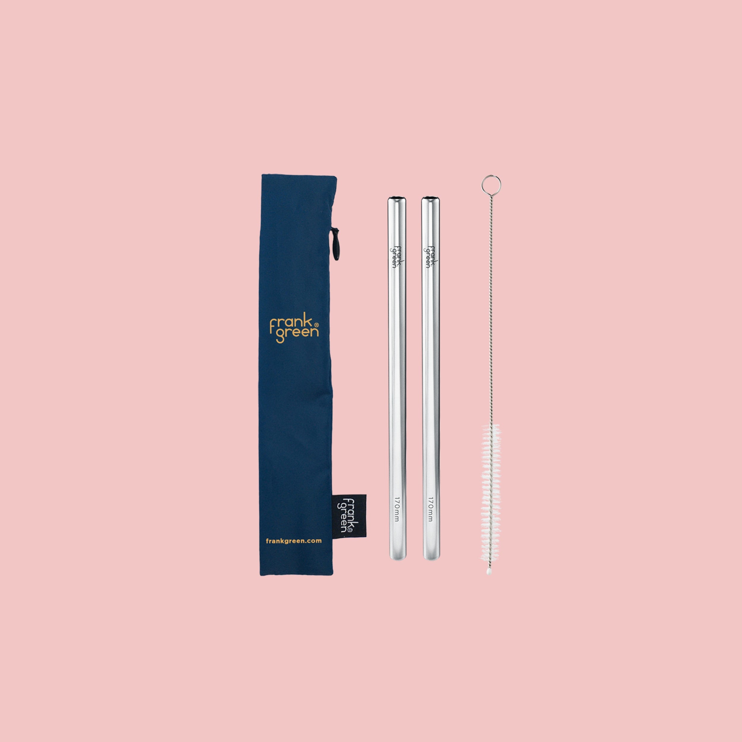 frank green 20oz Reusable Bottle Straw Pack - Deep Ocean