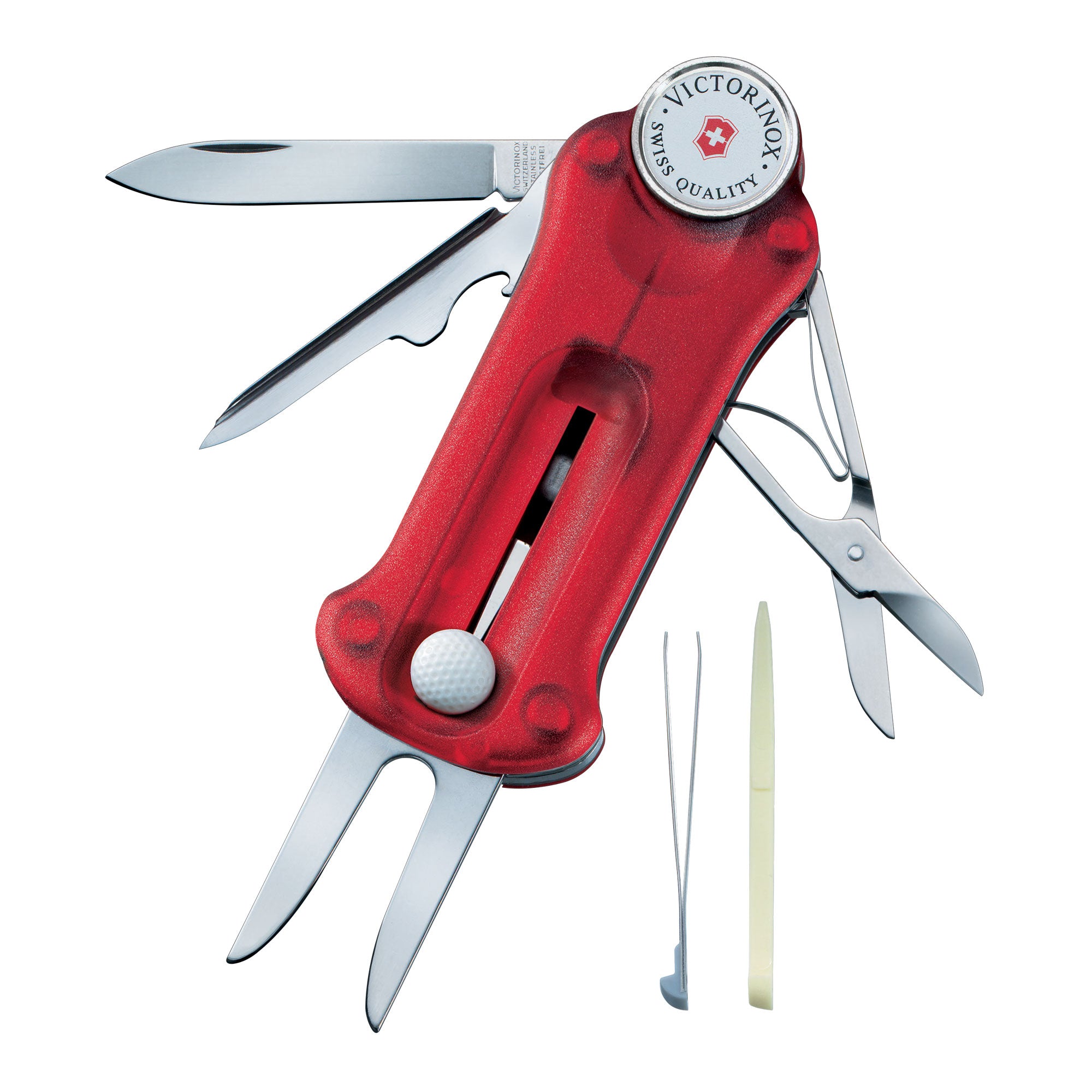 Victorinox Swiss Army Knife Golf Tool - Classic Red