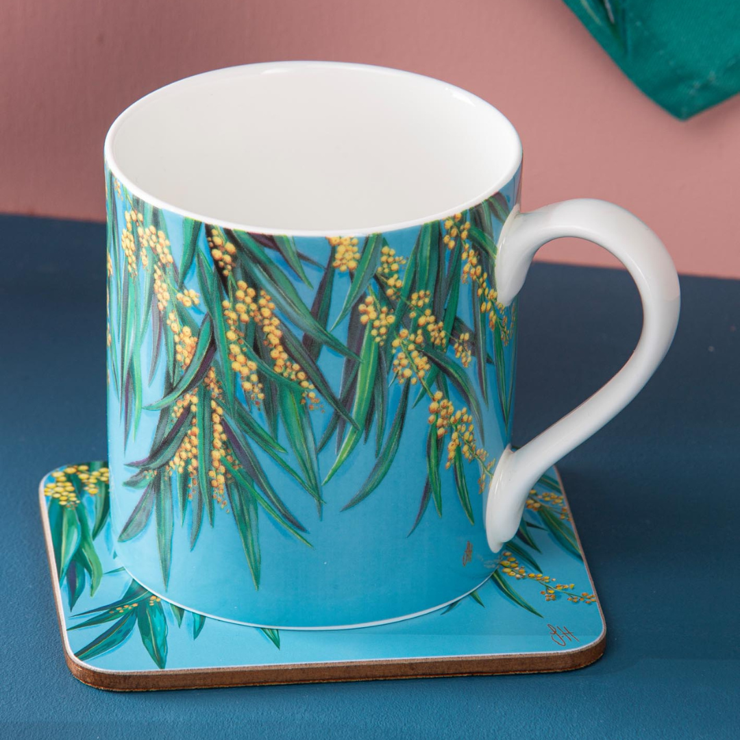 Ashdene Native Flora Wattle Mug