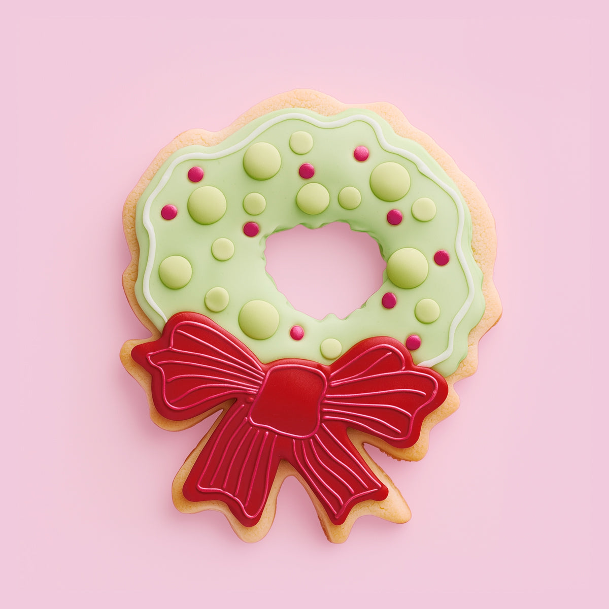 Coo Kie Wreath Cookie Cutter