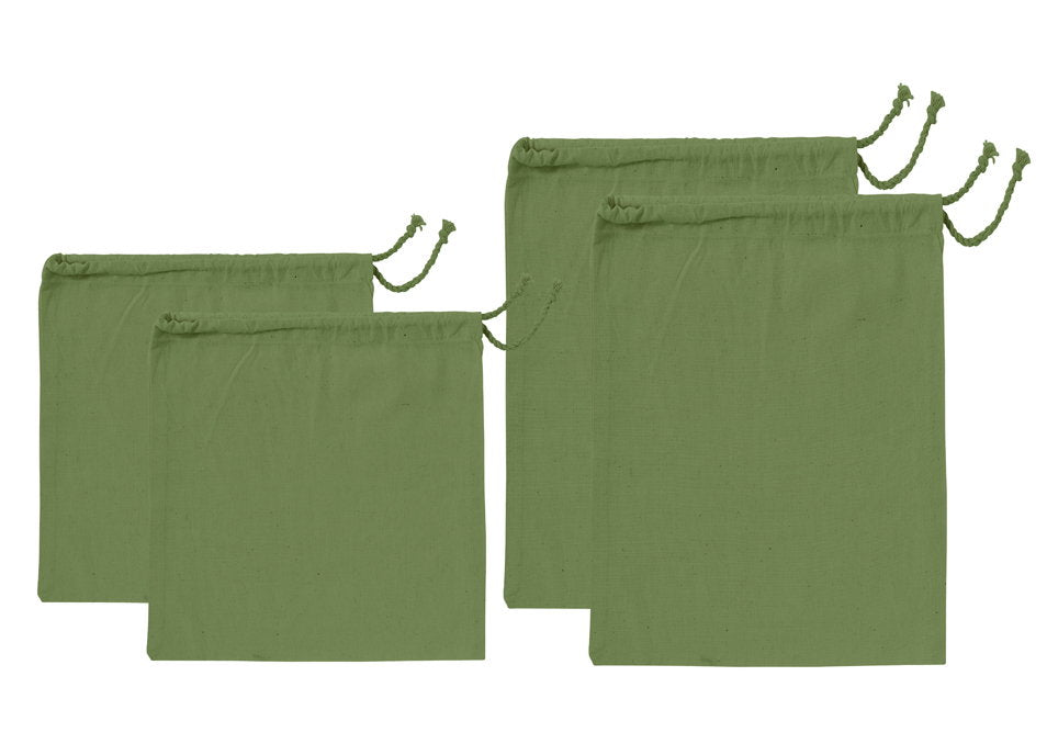 Eco Ladelle Eco Recycled Green Fabric Produce Bag Set