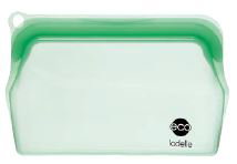 Eco Ladelle Eco Store It Green Snack Zip Lock Bag