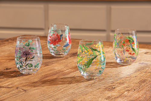 Ashdene Tilly Crystal 4pk Tumbler