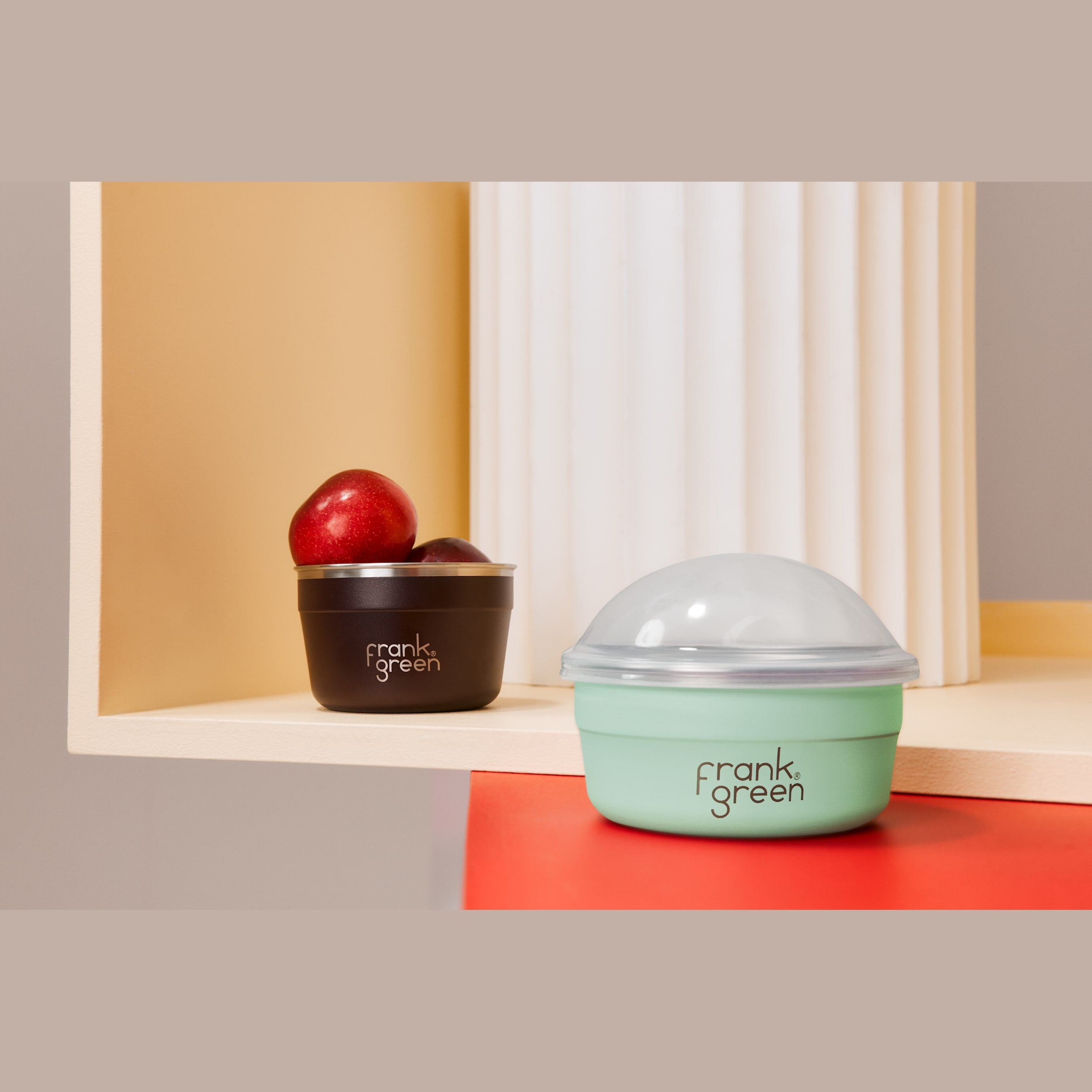 frank green Duo Pack To Go Bowl - Chocolate