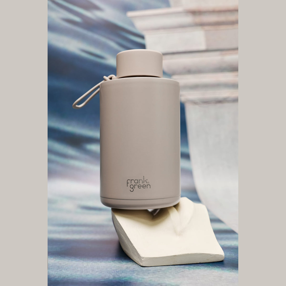 frank green 68oz Reusable Bottle with Flip Straw Lid - Moon Dust