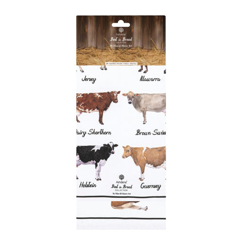 Ashdene Best In Breed Dairy Cow 2pk Kitchen Towel