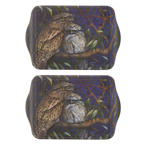 Ashdene Midnight Tawny 2pk Scatter Tray