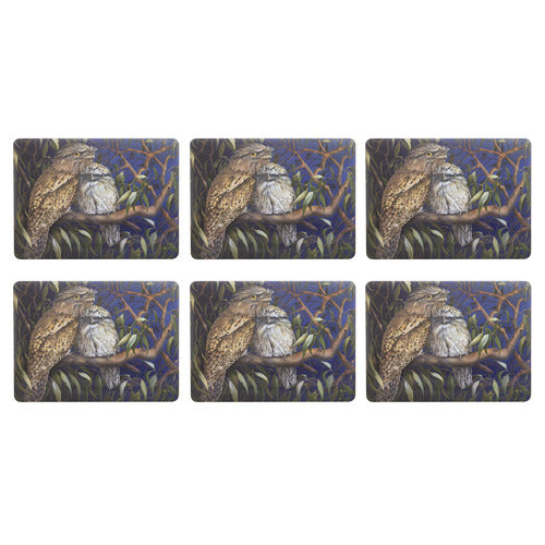 Ashdene Midnight Tawny 6pk Placemat