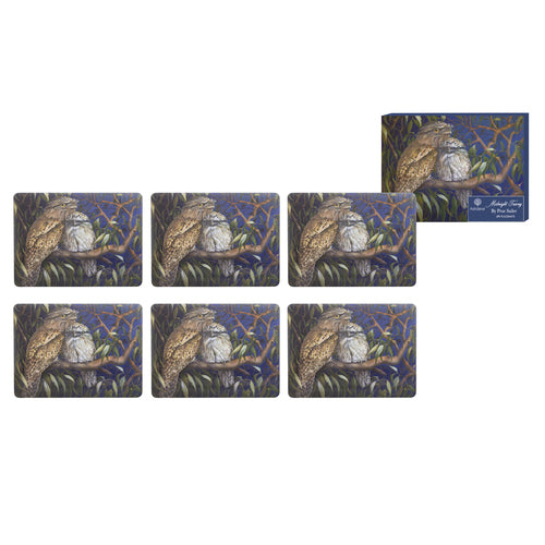 Ashdene Midnight Tawny 6pk Placemat