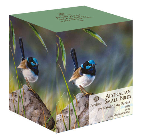 Ashdene Aus Small Birds Blue Wren Mug