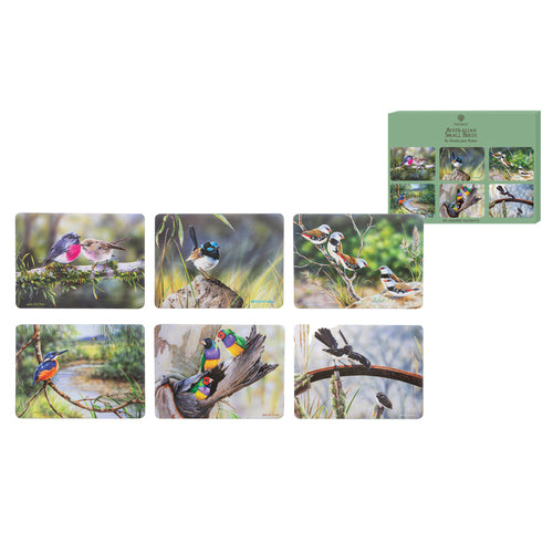 Ashdene Aus Small Birds 6pk Placemat