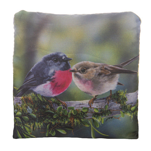 Ashdene Aus Small Birds Pink Robin Shopping Bag