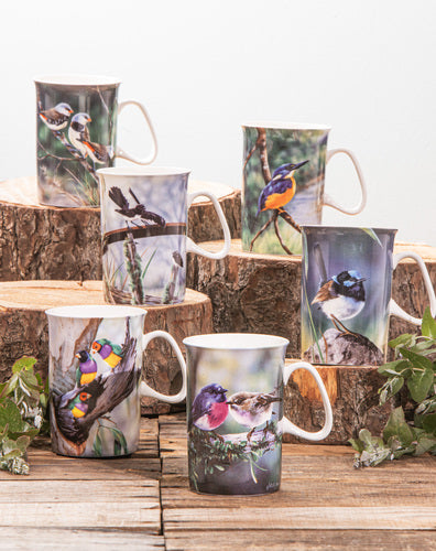 Ashdene Aus Small Birds Wagtail Mug