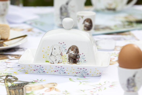 Ashdene Bunny Tales Butter Dish