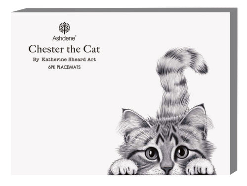 Ashdene Chester The Cat 6pk Placemat